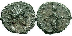 1 Antoniniano Imperio Galo (260-274)  Tétrico I (?-273)