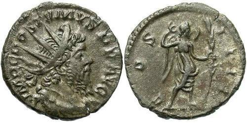 1 Antoniniano Imperio Galo (260-274)  Postumo (260-268)