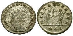 1 Antoniniano Imperio romano (27BC-395)  Maximiano (250-310)
