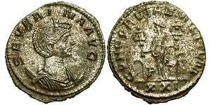 1 Antoniniano Imperio romano (27BC-395)  Ulpia Severina (?-?)