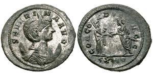 1 Antoniniano Imperio romano (27BC-395)  Ulpia Severina (?-?)