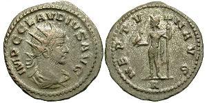 1 Antoniniano Imperio romano (27BC-395)  Claudio II (213-270)