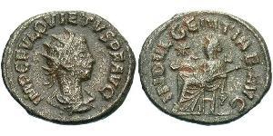 1 Antoniniano Imperio romano (27BC-395)  Quieto (?-261)