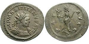 1 Antoniniano Imperio romano (27BC-395)  Maximiano (250-310)