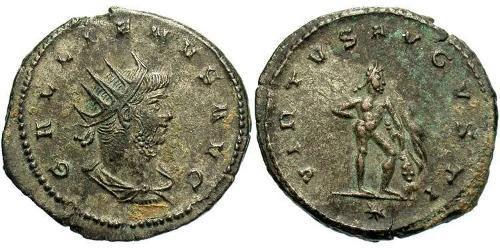 1 Antoniniano Imperio romano (27BC-395)  Galieno (218-268)