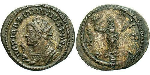 1 Antoniniano Imperio romano (27BC-395)  Maximiano (250-310)