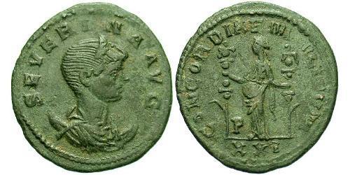 1 Antoniniano Imperio romano (27BC-395)  Ulpia Severina (?-?)