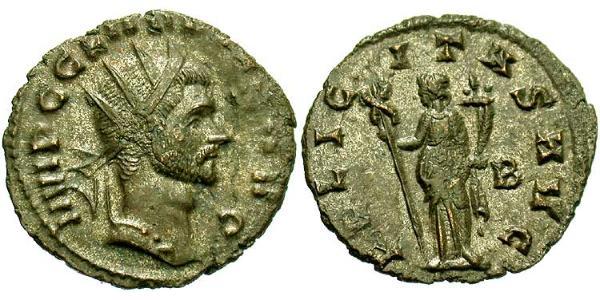 1 Antoniniano Imperio romano (27BC-395)  Claudio II (213-270)