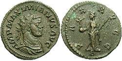 1 Antoniniano Impero romano (27BC-395)  Massimiano (250-310)