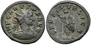 1 Antoniniano Impero romano (27BC-395)  Caro (230-283)