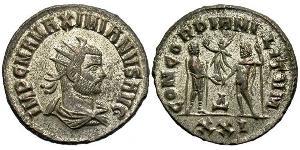 1 Antoniniano Impero romano (27BC-395)  Massimiano (250-310)