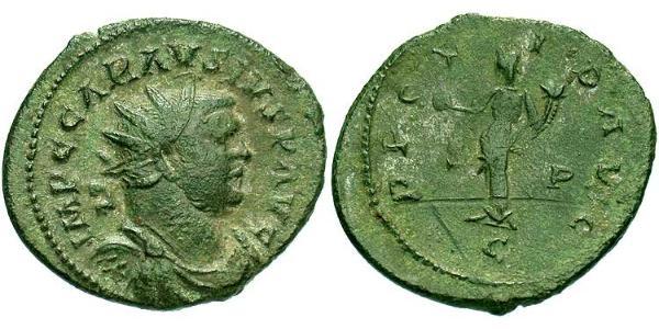 1 Antoniniano Impero romano (27BC-395)  Carausio (?-293)