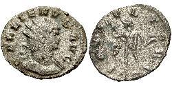 1 Antoninianus 羅馬帝國 Billon 加里恩努斯