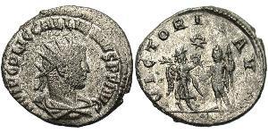 1 Antoninianus 羅馬帝國 Billon 加里恩努斯