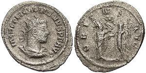 1 Antoninianus 羅馬帝國 Billon 加里恩努斯
