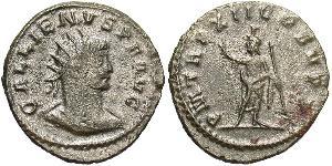 1 Antoninianus 羅馬帝國 Billon 加里恩努斯