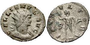 1 Antoninianus 羅馬帝國 Billon 加里恩努斯