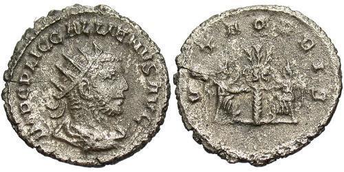 1 Antoninianus 羅馬帝國 Billon 加里恩努斯