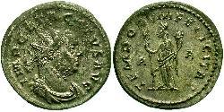 1 Antoninianus Roman Empire (27BC-395) Bronze Tacitus (200-276)