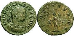 1 Antoninianus Roman Empire (27BC-395) Bronze Tacitus (200-276)