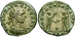 1 Antoninianus Roman Empire (27BC-395) Bronze Tacitus (200-276)