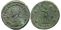 1 Antoninianus Roman Empire (27BC-395) Bronze Probus (232-282)