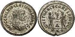 1 Antoninianus Roman Empire (27BC-395) Bronze Diocletian (244-311)