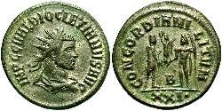 1 Antoninianus Roman Empire (27BC-395) Bronze Diocletian (244-311)