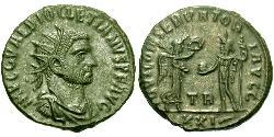 1 Antoninianus Roman Empire (27BC-395) Bronze Diocletian (244-311)