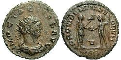 1 Antoninianus Roman Empire (27BC-395) Bronze Tacitus (200-276)