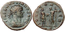 1 Antoninianus Roman Empire (27BC-395) Bronze Aurelian (215-275)