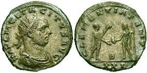 1 Antoninianus Roman Empire (27BC-395) Bronze Tacitus (200-276)