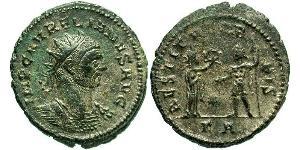 1 Antoninianus Roman Empire (27BC-395) Bronze Aurelian (215-275)