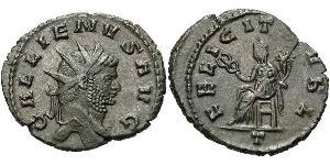 1 Antoninianus Roman Empire (27BC-395) Bronze Gallienus (218-268)