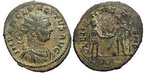 1 Antoninianus Roman Empire (27BC-395) Bronze Tacitus (200-276)