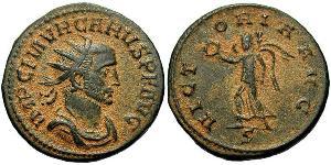 1 Antoninianus Roman Empire (27BC-395) Bronze Carus (230-283)