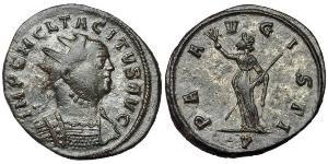 1 Antoninianus Roman Empire (27BC-395) Bronze Tacitus (200-276)