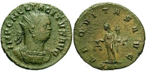 1 Antoninianus Roman Empire (27BC-395) Bronze Tacitus (200-276)