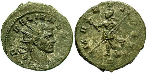 1 Antoninianus Roman Empire (27BC-395) Bronze Aurelian (215-275)