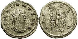 1 Antoninianus Roman Empire (27BC-395) Copper/Silver Gallienus (218-268)