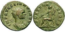 1 Antoninianus Roman Empire (27BC-395) Copper/Silver Aurelian (215-275)