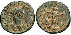 1 Antoninianus Roman Empire (27BC-395) Copper/Silver Aurelian (215-275)