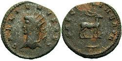 1 Antoninianus Roman Empire (27BC-395) Copper/Silver Gallienus (218-268)