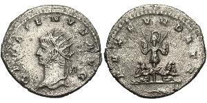 1 Antoninianus Roman Empire (27BC-395) Copper/Silver Gallienus (218-268)
