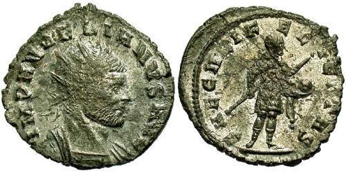 1 Antoninianus Roman Empire (27BC-395) Copper/Silver Aurelian (215-275)
