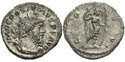 1 Antoninianus Gallic Empire (260-274) Silver Postumus (260-268)