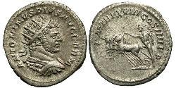 1 Antoninianus Roman Empire (27BC-395) Silver Caracalla (188-217)