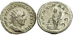 1 Antoninianus Roman Empire (27BC-395) Silver Philip the Arab (204-249)