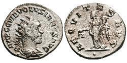 1 Antoninianus Roman Empire (27BC-395) Silver Volusianus (235-253)