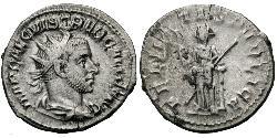 1 Antoninianus Roman Empire (27BC-395) Silver Trebonianus Gallus (206-253)